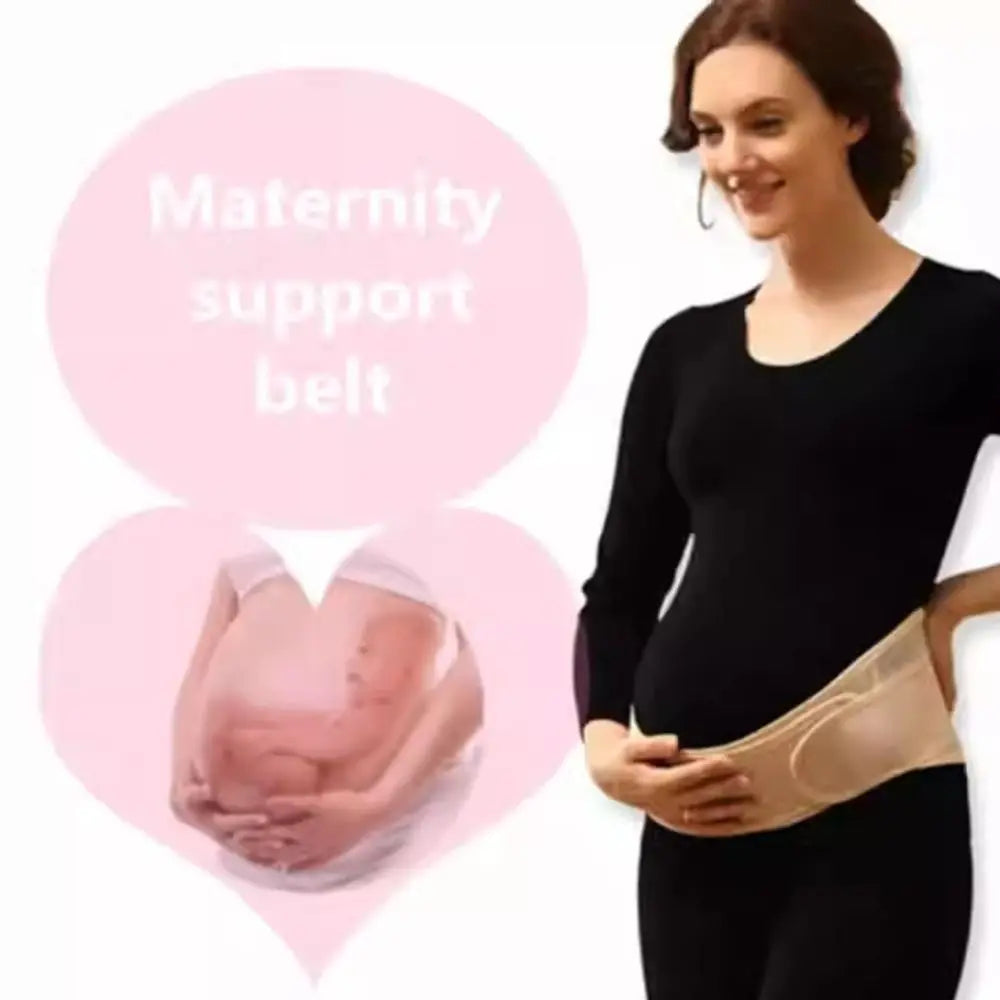 Breathable Maternity Abdominal Support Belt Waist Support Comfortable Pregnant Women Support Belt Elastic Adjustable